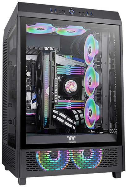 Корпус для компьютера Thermaltake The Tower 500 Black FullTower (CA-1X1-00M1WN-00) 372662660