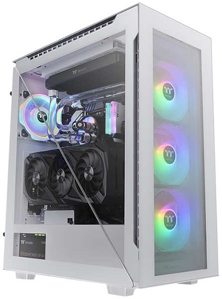 Корпус для компьютера Thermaltake Divider 500 TG Snow ARGB MidiTower (CA-1T4-00M6WN-01)