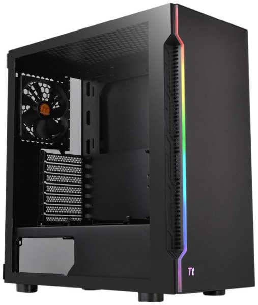 Корпус для компьютера Thermaltake H200 TG MidiTower (CA-1M3-00M1WN-00)