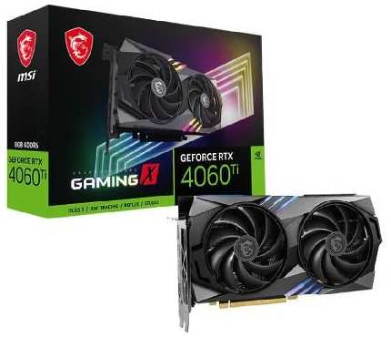 Видеокарта MSI GeForce RTX 4060 Ti GAMING X 8G 372662851