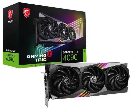 Видеокарта MSI GeForce RTX 4090 GAMING X TRIO 24G