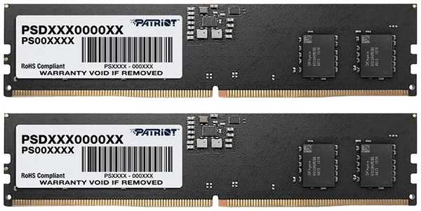 Оперативная память Patriot Memory DDR5 2x16GB 4800MHz DIMM (PSD532G4800K) 372663665