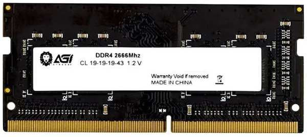 Оперативная память AGI DDR4 8GB 2666MHz SO-DIMM (AGI266608SD138) 372663724