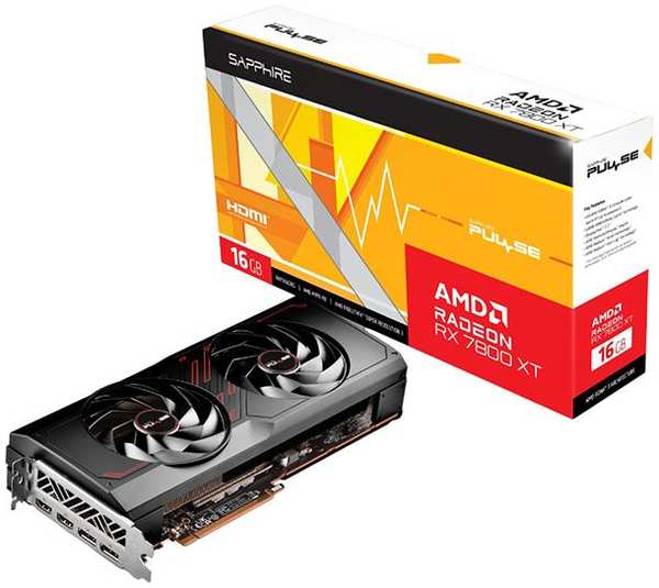 Видеокарта Sapphire Radeon RX7800XT PULSE (11330-02-20G) 372663949