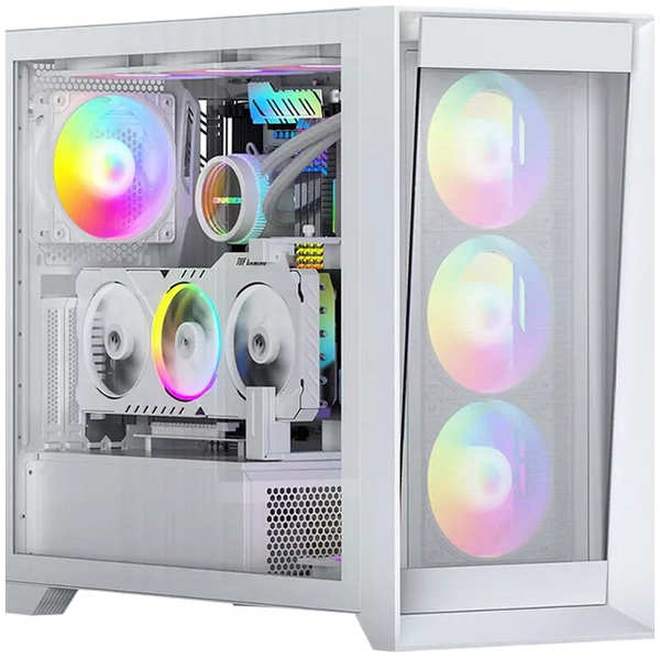 Корпус для компьютера ACD Lagrange White MidiTower (AH-TC1GCW-000) 372667356