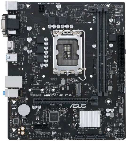 Материнская плата ASUS PRIME H610M-R D4-SI 90MB1B40-M0ECY0 372667559