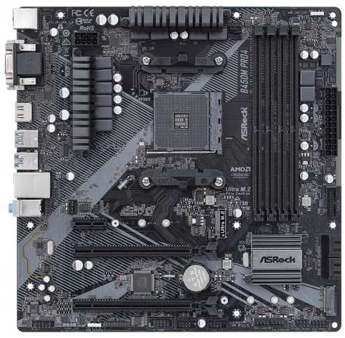 Материнская плата ASRock B450M PRO4 R2.0