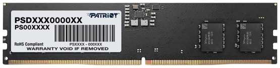 Оперативная память Patriot 8GB Signature DDR5 4800MHz (PSD58G480041) 372669561