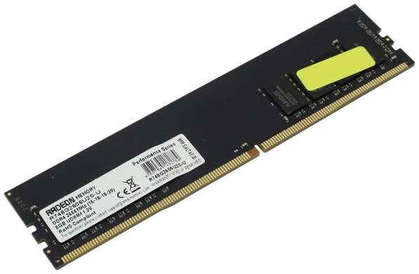 Оперативная память AMD Radeon R7 Performance Black 8GB (R748G2606U2S-U) 372669575