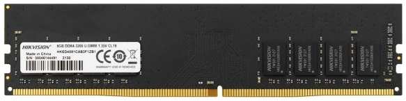 Оперативная память Hikvision DDR4 U1 8GB 3200MHz (HKED4081CAB2F1ZB1/8G) 372669585