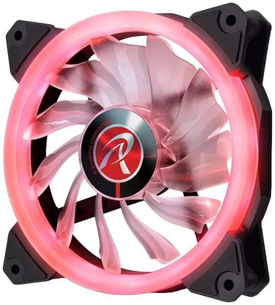 Корпусной вентилятор RAIJINTEK IRIS 12 RED 0R400040Singel LED fan 1pcs/pack 372673096