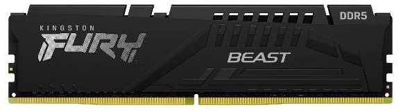 Оперативная память Kingston FURY Beast Black DIMM DDR5 32GB 6000 MHz (KF560C3 372675320