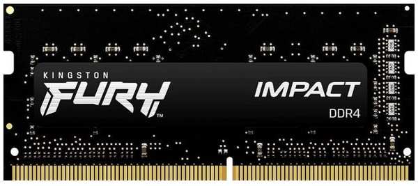 Оперативная память Kingston FURY Impact SODIMM DDR4 16GB 2666MHz (KF426S16IB