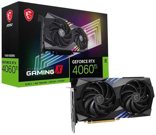 Видеокарта MSI GeForce RTX 4060 Ti Gaming X 16Gb 372675902