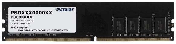 Оперативная память Patriot 16GB Signature DDR4 3200Mhz (PSD416G320081) 372676600