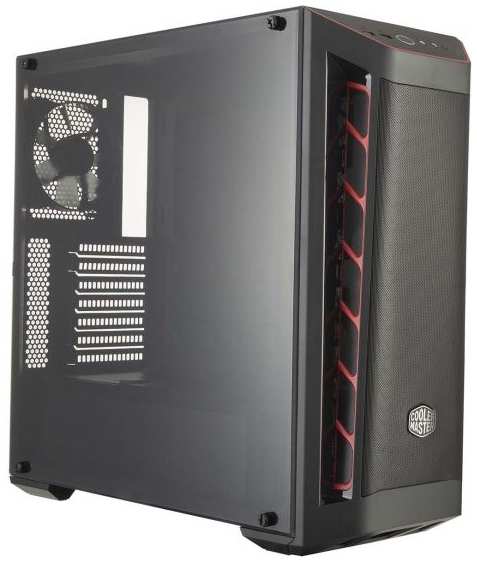 Корпус для компьютера Cooler Master MasterBox MB511 Mesh Red trim MCB-B511D-KANN-S00 372678317
