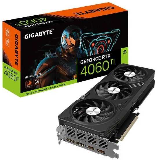 Видеокарта GIGABYTE GeForce RTX 4060 Ti GAMING OC 8G