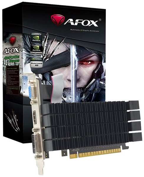 Видеокарта AFOX GeForce GT 730 2GB (AF730-2048D3L3-V3) 372679843