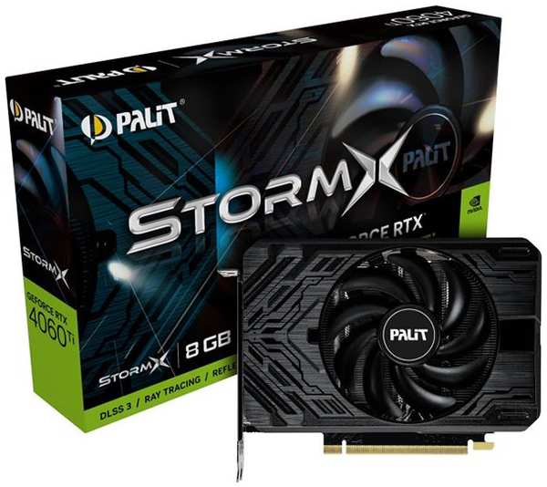 Видеокарта Palit GeForce RTX 4060TI 8G STORMX (NE6406T019P1-1060F) 372679897