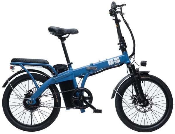 Электрический велосипед FURENDO E-ELEGANT 300 GT голубой матовый 372831857