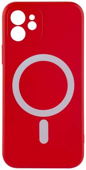 Чехол MagSafe Barn&Hollis для Apple iPhone 12 красная
