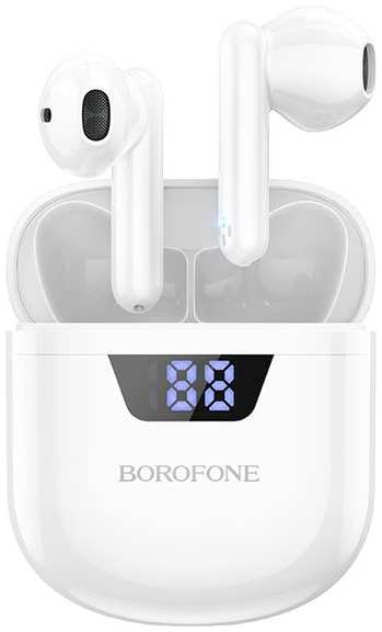 Наушники True Wireless Borofone с микрофоном BW05 Pure, белые