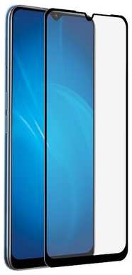 Защитное стекло для смартфона DF Oppo A15/A15s/A16/A17/A17k DF oColor-27 (black)