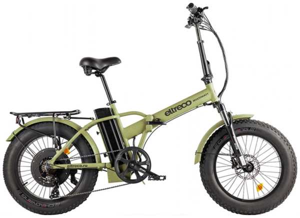 Электрический велосипед Volteco BAD DUAL NEW хаки (022561-2304) 372877105