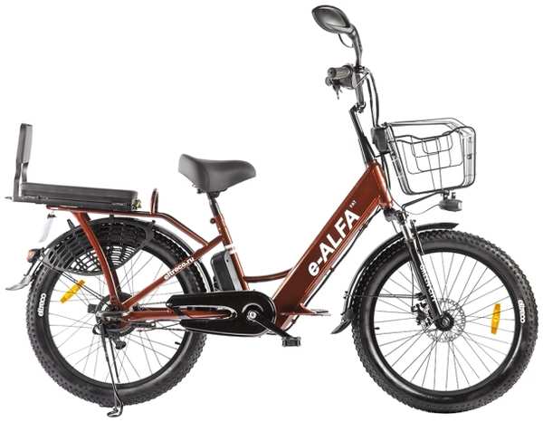 Электрический велосипед City e-ALFA Fat (022302-2162)