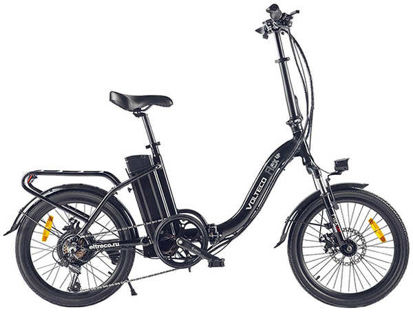 Электрический велосипед Volteco FLEX UP черный (022305-2200) 372877163