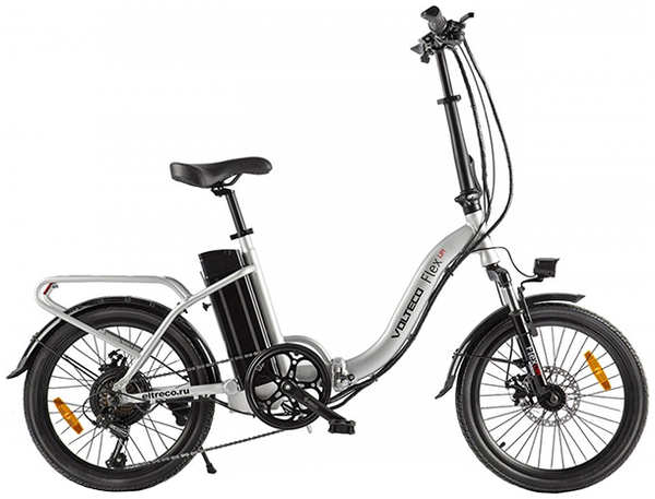 Электрический велосипед Volteco FLEX UP серебристый (022305-2213) 372877178