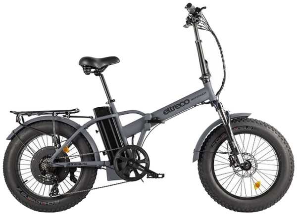 Электрический велосипед Eltreco MULTIWATT NEW серый (022576-2327) 372877191