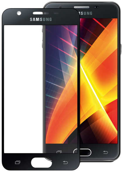 Защитное стекло для смартфона MOBIUS Galaxy J5 Prime 3D Full Cover Black 372880220