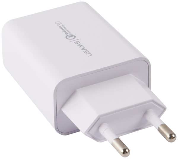 Сетевое зарядное устройство USB Usams US-CC083 T22 QC3.0 3A 18W (CC83TC01)
