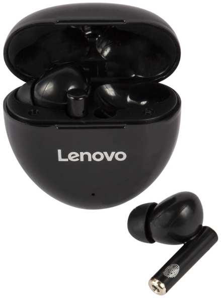 Наушники True Wireless Lenovo HT06 черные (QXD1B07911)