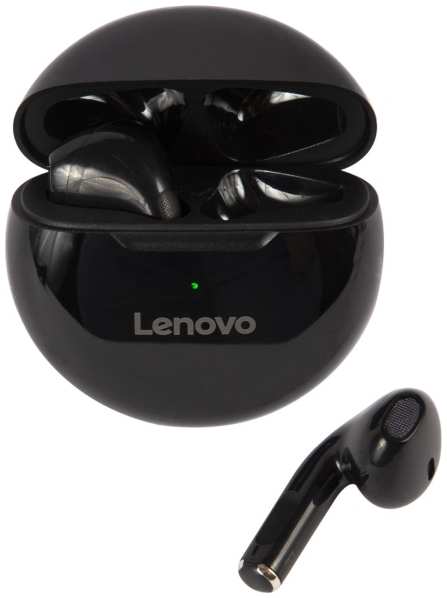 Наушники True Wireless Lenovo HT38 черные (PTM7C02922)