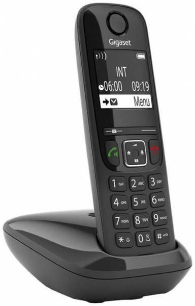 Телефон dect Gigaset AS690 RUS SYS Black/S30852-H2816-S301 372897849