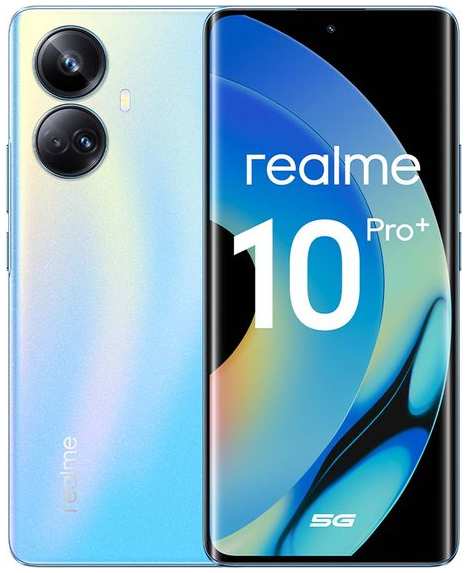 Смартфон realme 10 Pro+ 8/128GB Nebula Blue (RMX3686) 3774400100