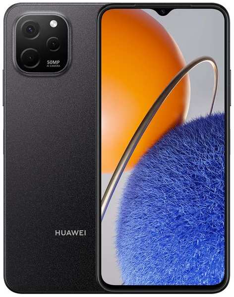 Смартфон HUAWEI nova Y61 4/64GB Black (EVE-LX9N) 3774400844