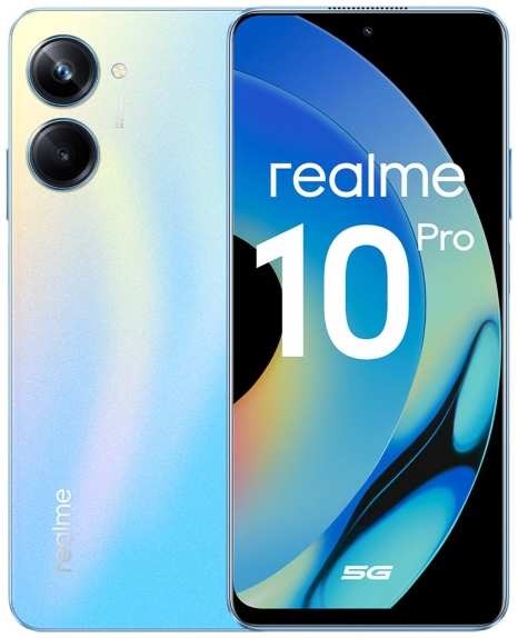 Смартфон realme 10 Pro 8/128GB Nebula Blue (RMX3661) 3774400928