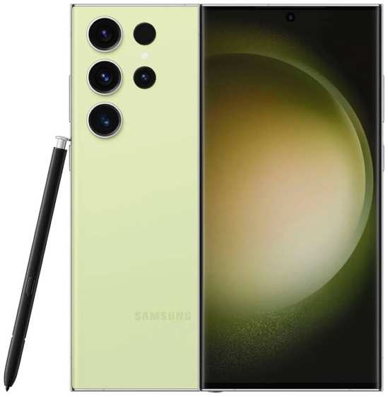 Смартфон Samsung Galaxy S23 Ultra 512GB Lime (SM-S918U1) не русифицирован 3774400973