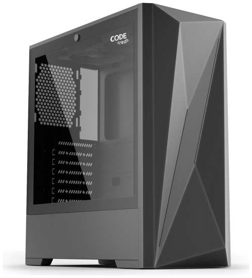 Корпус для компьютера Code GC-MX4, закаленное стекло, ARGB, черный 3774402947