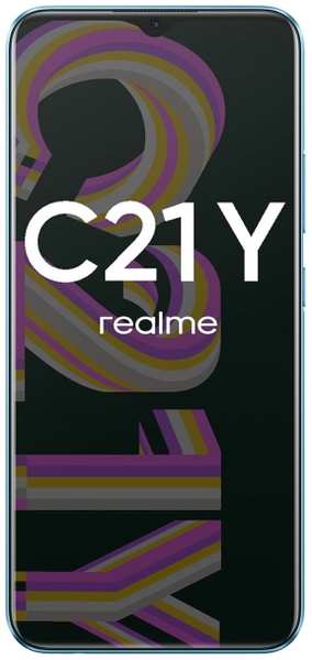 Смартфон realme C21-Y 3+32GB Cross Blue (RMX3263) 3774404450