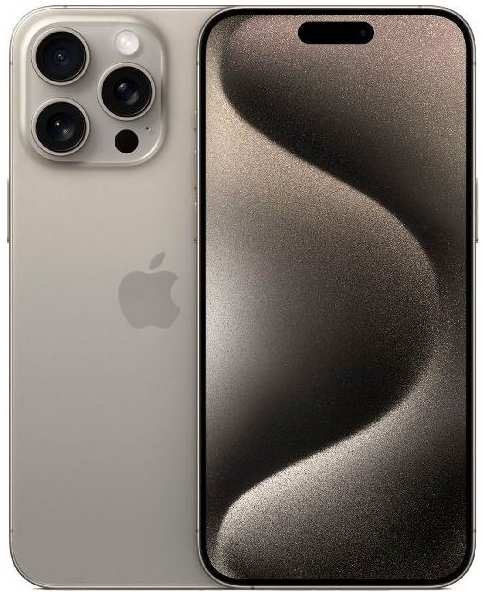 Смартфон Apple iPhone 15 Pro Max 512GB Dual Sim Natural Titanium 3774405168