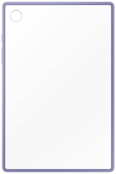 Чехол для планшета Samsung Clear Edge Cover Tab A8 (EF-QX200) прозрач./фиолетовая рамка