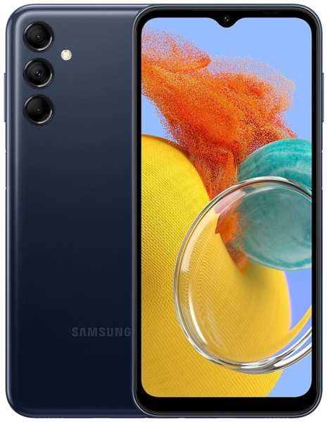 Смартфон Samsung Galaxy M14 64GB Dark Blue 3774409751
