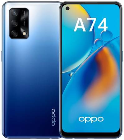 Смартфон OPPO A74 Blue (CPH2219)