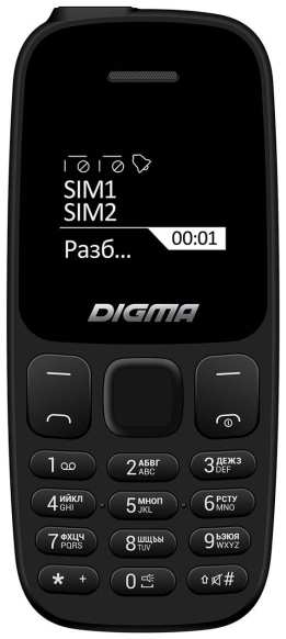 Мобильный телефон Digma Linx A106 Black (LT1065PM) 3774411763