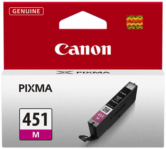 Картридж для струйного принтера Canon CLI-451 M