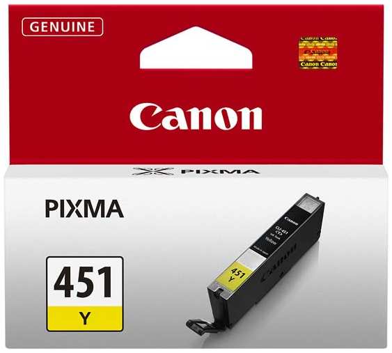Картридж для струйного принтера Canon CLI-451 Y